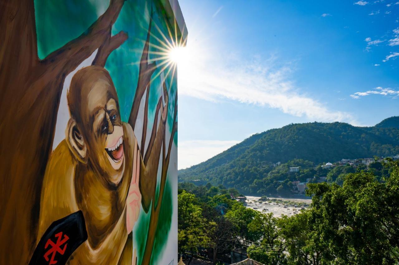 Hostel Zostel Rishikesh, Laxman Jhula Zewnętrze zdjęcie